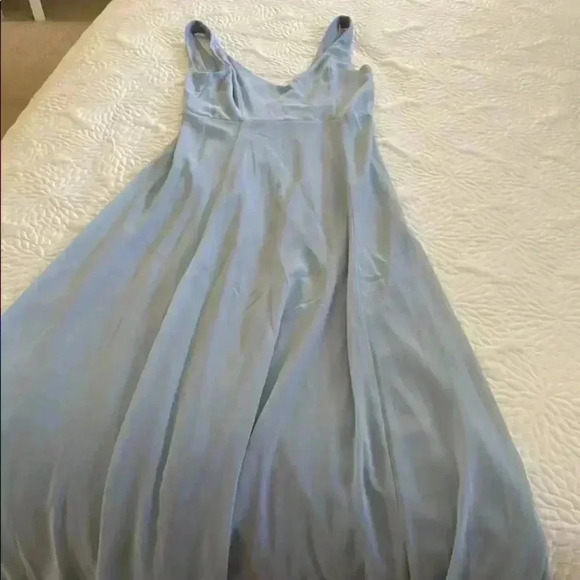 Show Me Your MuMu Jen Maxi Gown in Steel Blue - L - Picture 3 of 3